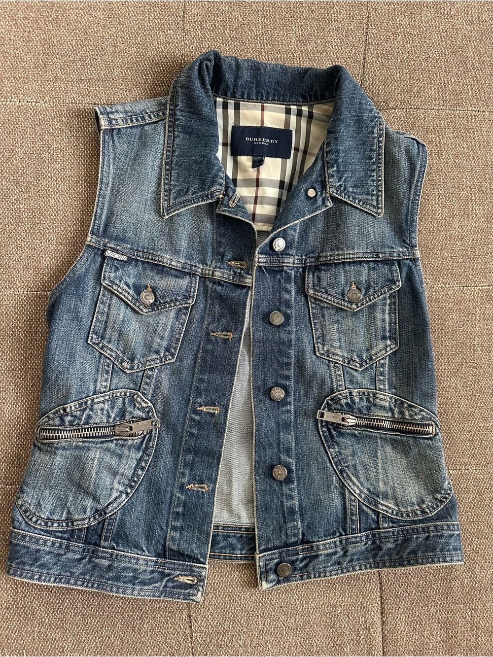 Burberry Denim Vest